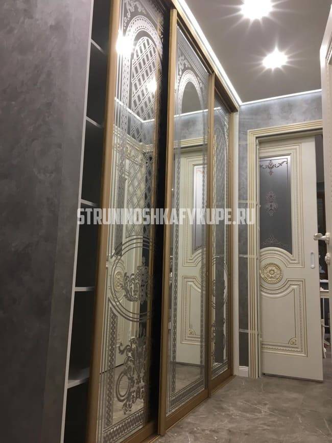 Встроенные шкафы на заказ Струнино